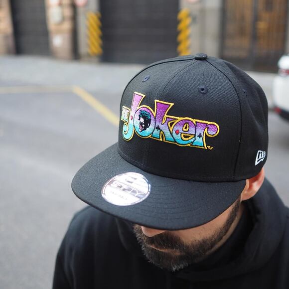 Kšiltovka NEW ERA 9FIFTY The Joker Wordmark Black