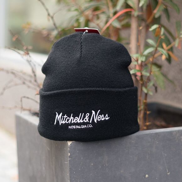 Kulich Mitchell & Ness Pinscript Cuff Knit Black