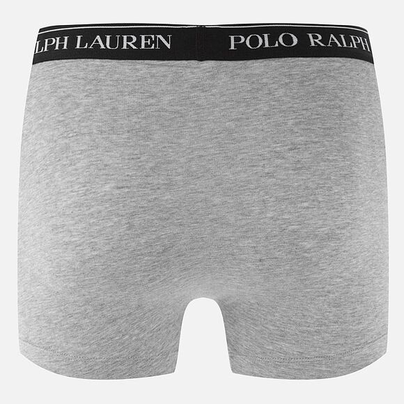Boxerky Polo Ralph Lauren 3 Pack Trunks Grey Heather