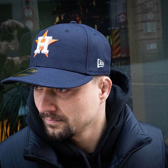 Kšiltovka New Era 59FIFTY MLB Authentic Performance Houston Astros Fitted Team Color