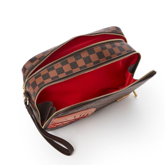 Toaletní Taška Sprayground Brown Henny Square Toiletry Bag