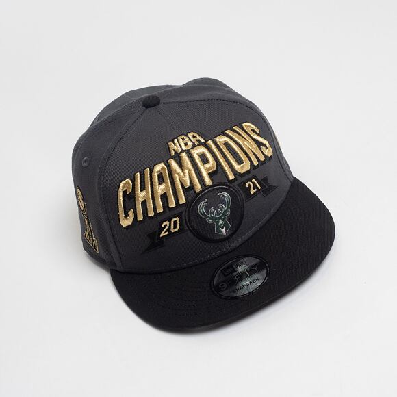 Kšiltovka New Era 9FIFTY NBA21 Champs Milwaukee Bucks