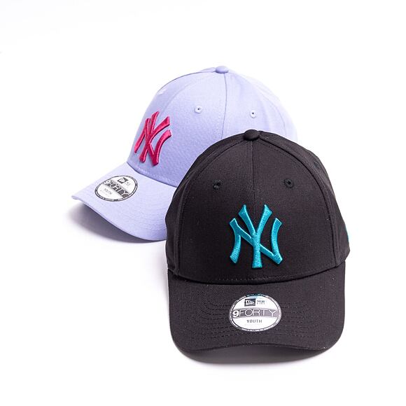 Dětská kšiltovka New Era 9FORTY Kids MLB Home League Essential New York Yankees Strapback Black