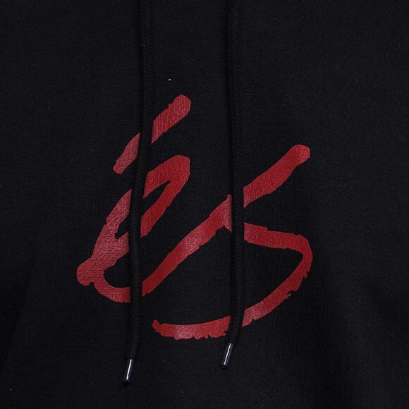 Mikina ÉS Script Hoodie Black