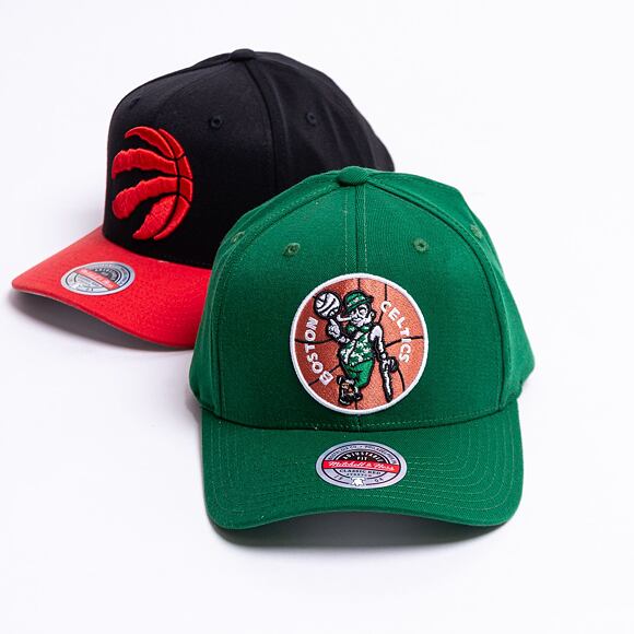 Kšiltovka Mitchell & Ness Boston Celtics Team Ground Stretch Snapback Celtics HWC Kelly Green