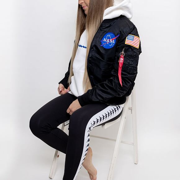 Bunda Alpha Industries MA-1 VF NASA Black