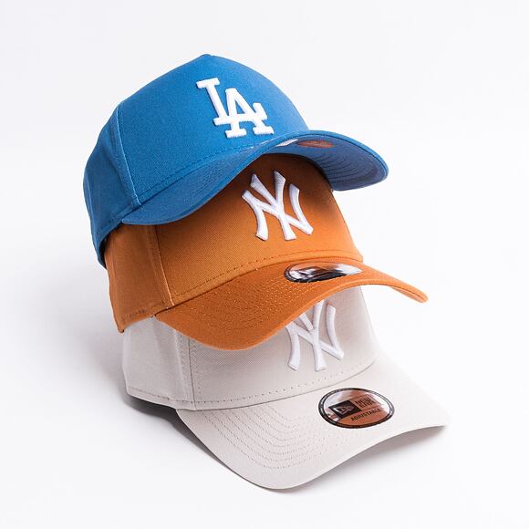Kšiltovka New Era 9FORTY A-Frame Color New York Yankees Snapback Stone