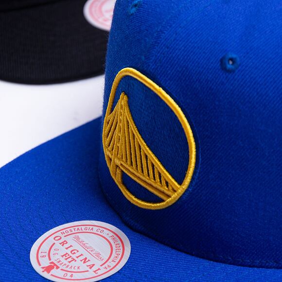 Kšiltovka Mitchell & Ness - Team Ground 2.0 Snapback - Golden State Warriors - Blue