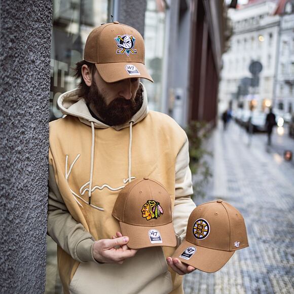 Kšiltovka 47 Brand Anaheim Ducks Snapback Camel