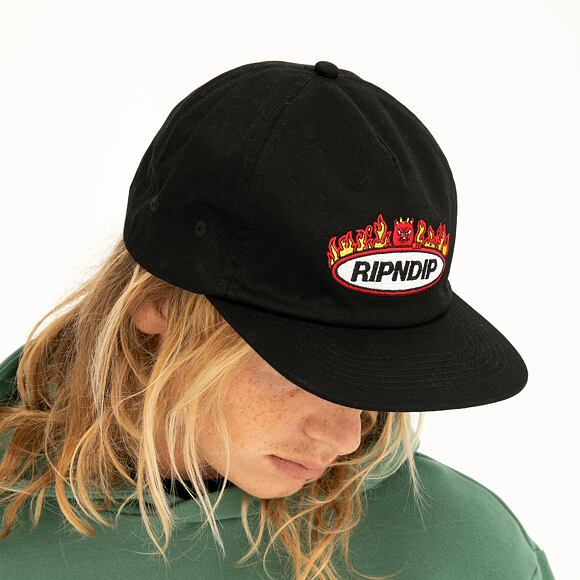 Kšiltovka Rip N Dip Welcome To Heck Hat Black RND9133