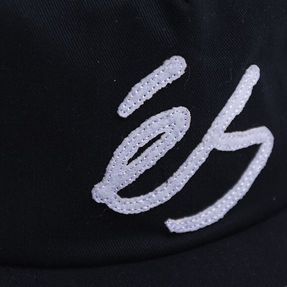 Kšiltovka És Script Applique Snapback 001 Black