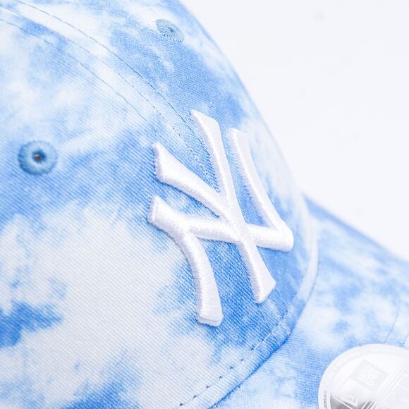 Dámská kšiltovka New Era 9FORTY Womens MLB Tie Dye New York Yankees Strapback Sky Blue