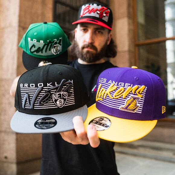 Kšiltovka New Era 9FIFTY NBA Team Wordmark Brooklyn Nets Snapback Team Color