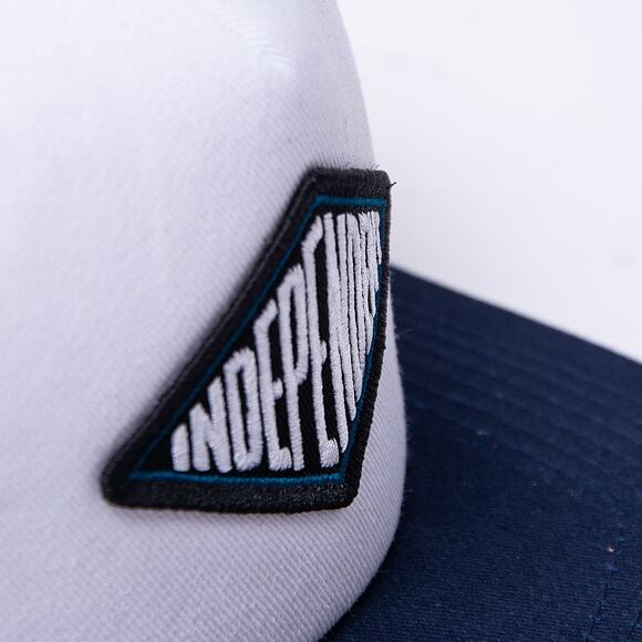 Kšiltovka Independent Turn & Burn Mesh Back Cap White Navy