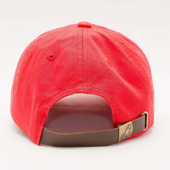 Kšiltovka Kangol Washed Baseball Cherry Glow