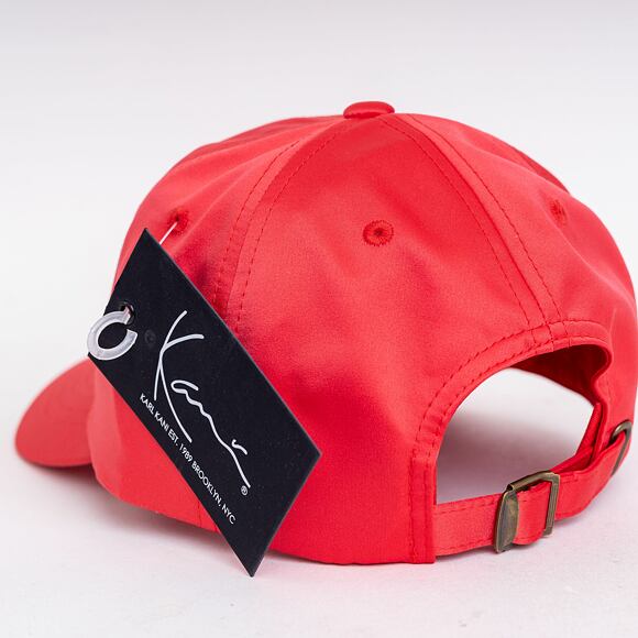 Kšiltovka Karl Kani Signature Satin Cap red