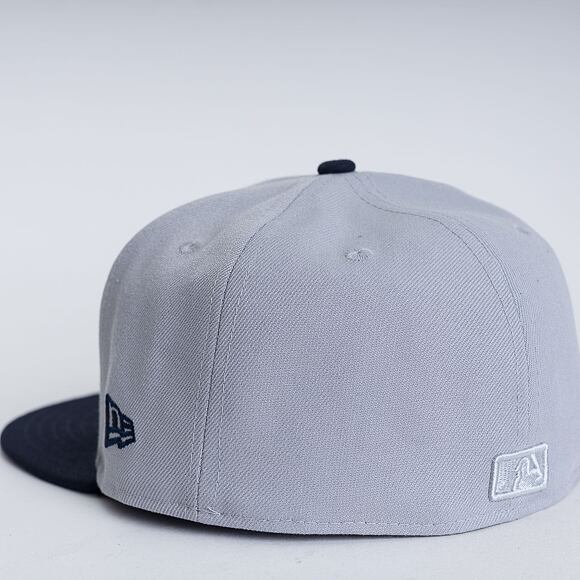 Kšiltovka New Era 59FIFTY MLB Side Patch 5 New York Yankees Fitted Gray