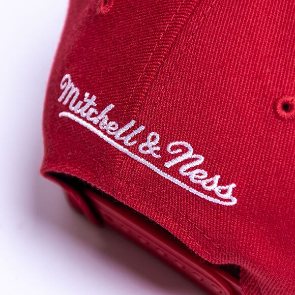 Kšiltovka Mitchell & Ness Team Ground 2.0 Stretch Snapback Los Angeles Clippers Red