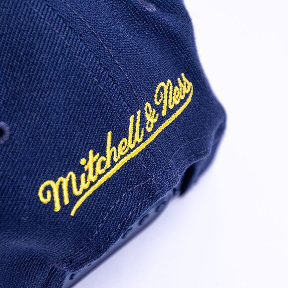 Kšiltovka Mitchell & Ness Team 2 Tone 2.0 Stretch Snapback Hwc Indiana Pacers Navy / Yellow