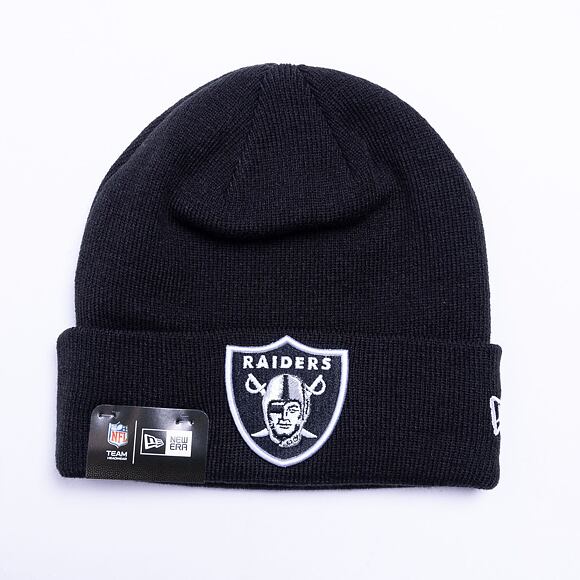 Kulich New Era NFL Essential Cuff Knit 2 Oakland Raiders Black