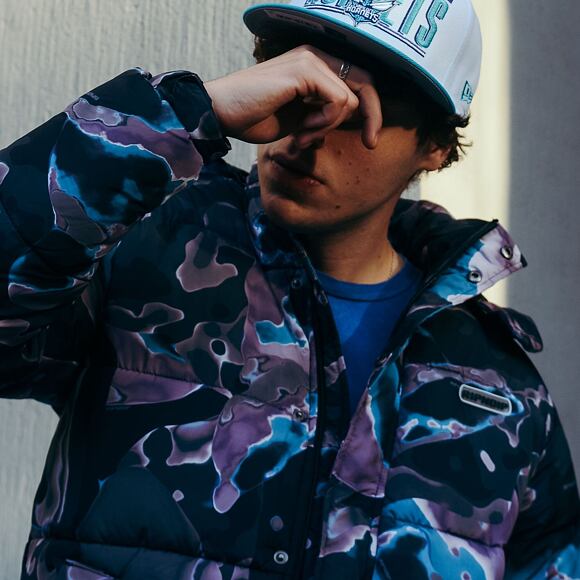 Kšiltovka New Era 9FIFTY NBA Retro Title Charlotte Hornets White
