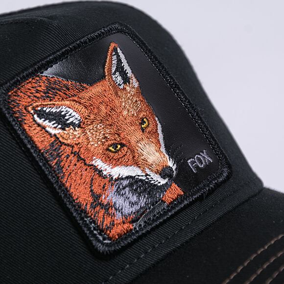 Kšiltovka Goorin - The Fox Trucker - Black