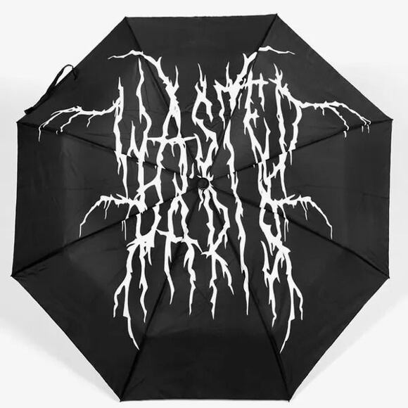 Deštník Wasted Paris Umbrella Dark - Black