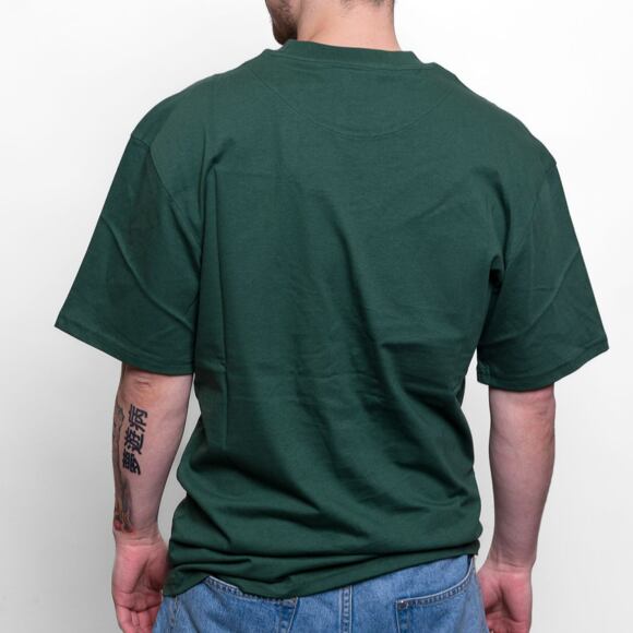 Triko Karl Kani Small Signature Essential Tee dark green