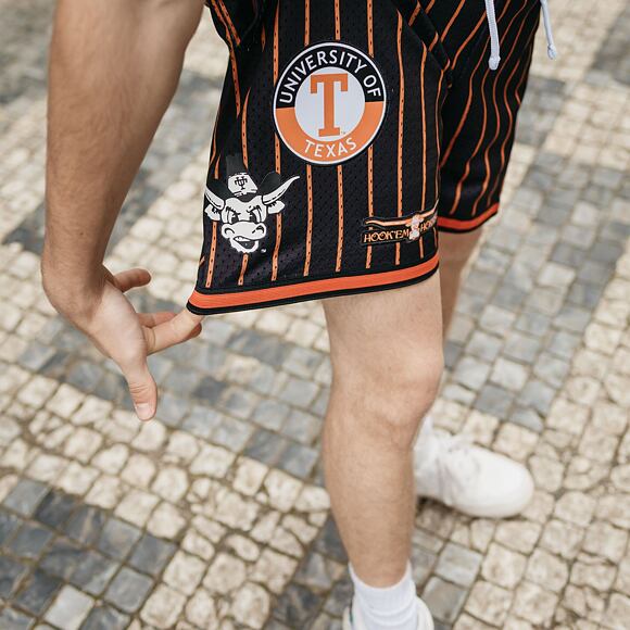 Kraťasy Mitchell & Ness NCAA M&N CITY COLLECTION MESH SHORT AUSTIN Black