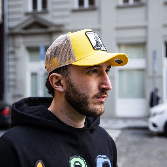 Kšiltovka Goorin - The GOAT Trucker - Gold