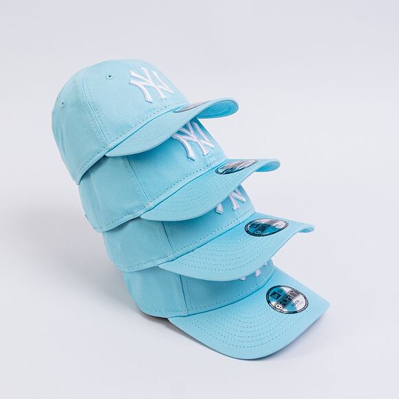 Dětská Kšiltovka New Era 9FORTY Kids MLB League Essential New York Yankees Pastel Blue / White