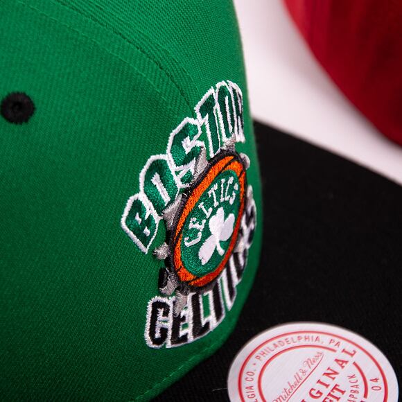 Kšiltovka Mitchell & Ness NBA Breakthrough Snapback Boston Celtics Green