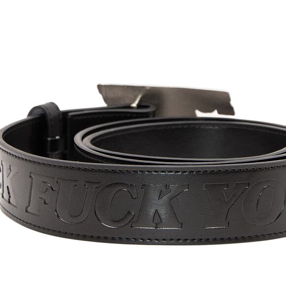 Pásek RIP N DIP Fuckin Fuck Leather Belt (Black) RND10173