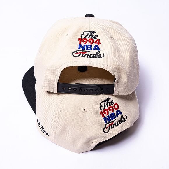 Kšiltovka Mitchell & Ness Nba Finals Remix Snapback Hwc Finals Lakers Vs. Pistons Off White