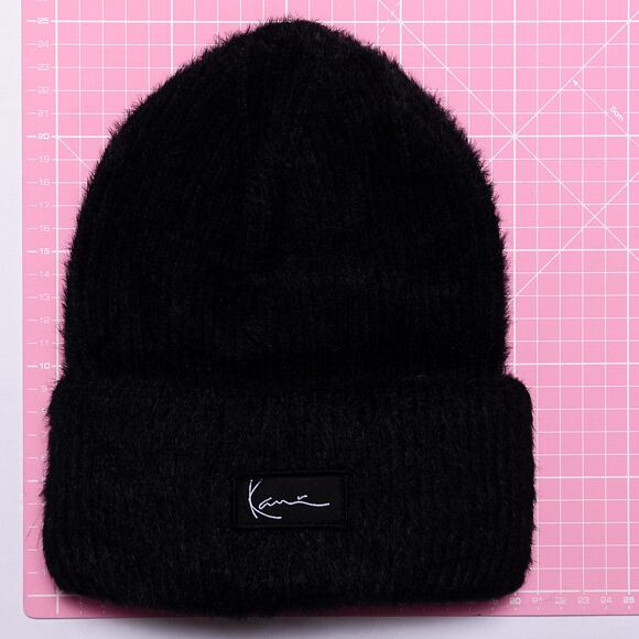 Kulich Karl Kani Woven Signature Cozy Beanie black