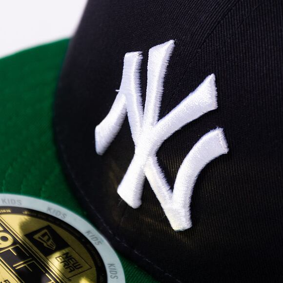 *DĚTSKÁ* kšiltovka New Era 59FIFTY Kids MLB Team Color New York Yankees Navy / Green KIDS