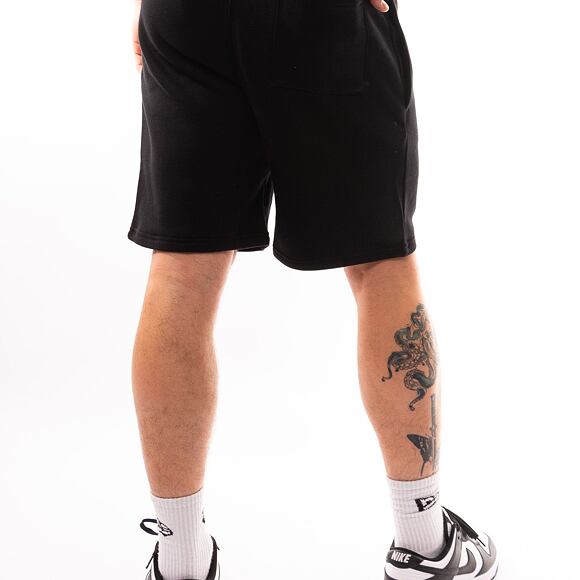 Kraťasy New Era Essentials Shorts Black / White