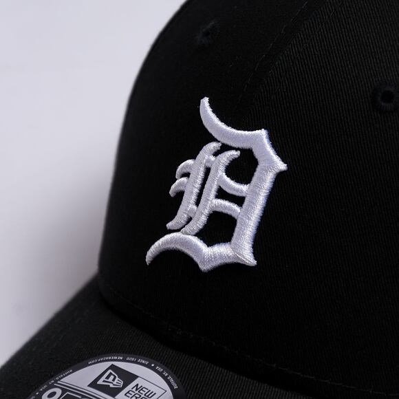 Kšiltovka New Era 9FORTY MLB League Essential Detroit Tigers Black / White