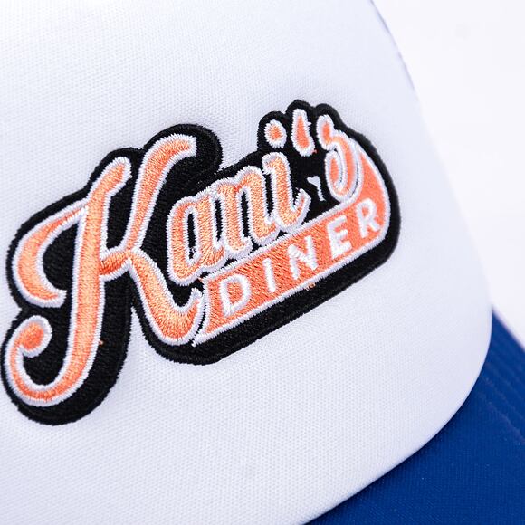 Kšiltovka Karl Kani Diner Trucker Cap Blue/White