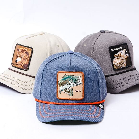 Kšiltovka Goorin - Trucker - Big Ass Duck - Denim