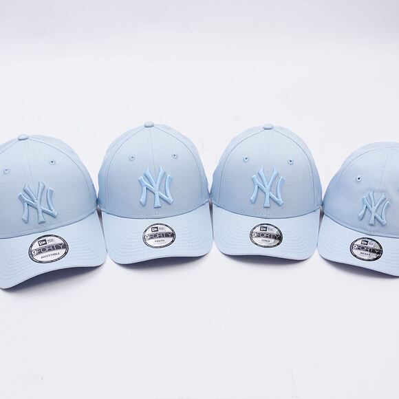 Kšiltovka New Era - MLB Essential 9FORTY - NY Yankees - Pastel Blue