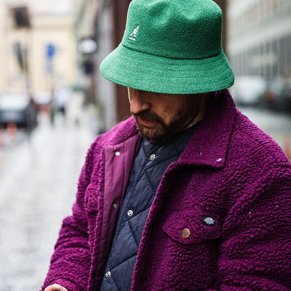 Klobouk Kangol - Bermuda Bucket - Turf Green