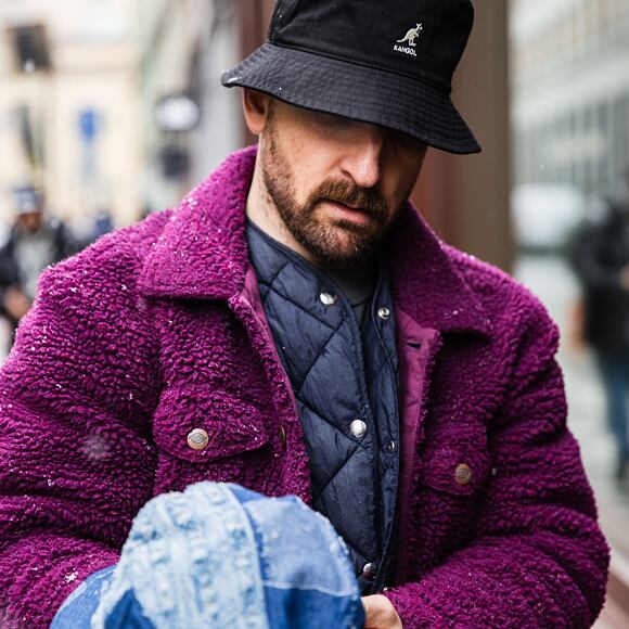 Klobouk Kangol - Washed Bucket - Black