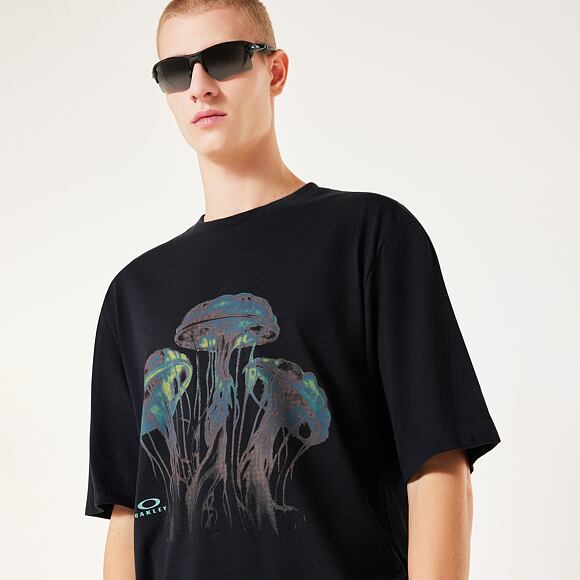 Triko Oakley - Jellyfish Tee - Blackout