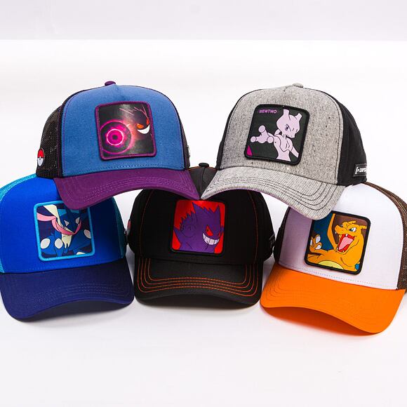 Kšiltovka Trucker Capslab X Pokémon - Charizard - Serge De Coton