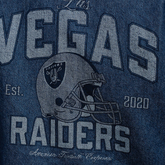 Bunda New Era - NFL Denim Jacket - Las Vegas Raiders - Rich Denim