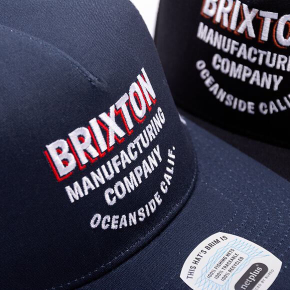Kšiltovka Brixton - Redoubt C Np Mp Trucker Hat - Navy/White/White
