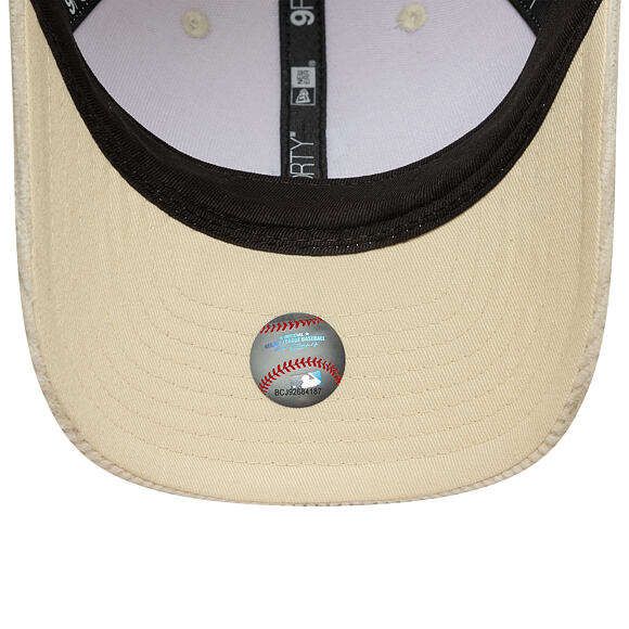 Kšiltovka New Era - MLB Cord 9FORTY M-CROWN - LA Dodgers - Cream