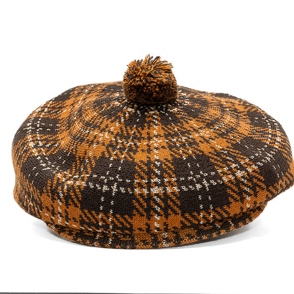Baret Kangol - New Heritage Flat Cap - Espresso Check