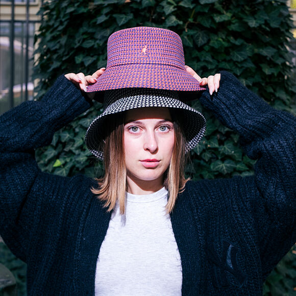 Klobouk Kangol - Grid Knit Bucket - Hazy Indigo